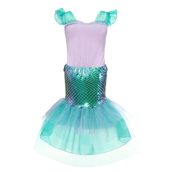 Ariel den lilla sjöjungfrun - utklädnad för små flickor ariel den lilla sjojungfrun utkladnad for sma flickor 2