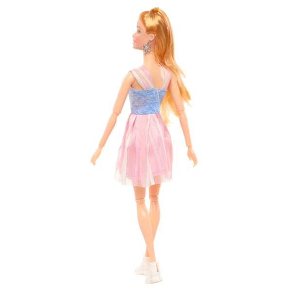 Barbie-docka med kattmönster - kläder för flickor barbie docka med lada for flickor