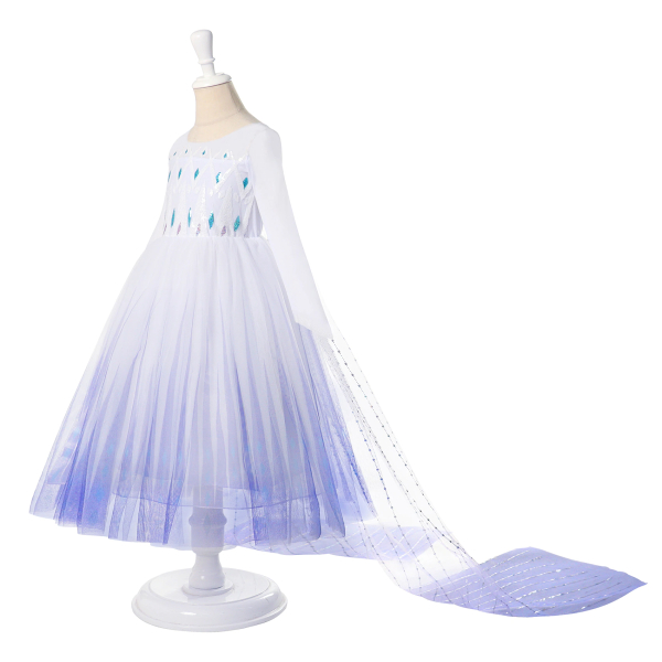 Elsa Frost prinsessklänning för flickor elsa frost prinsessklanning for flickor 2