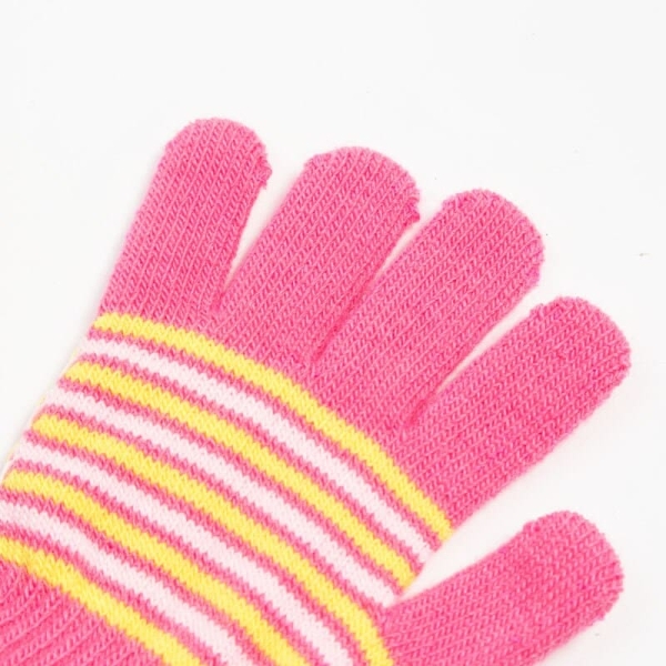 Färgglada randiga handskar för flickor fargglada randiga handskar for flickor 4