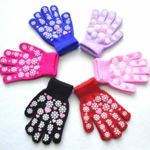 Handskar för flickor under 12 år i olika färger