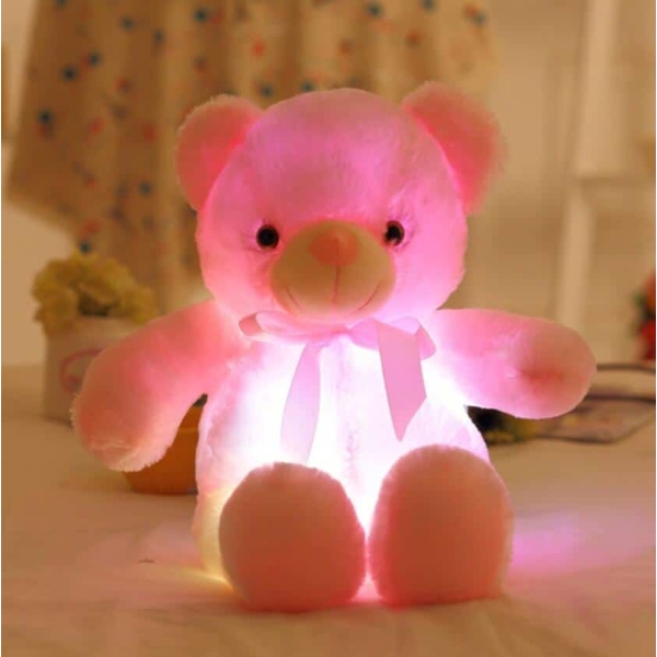 LED-nallebjörn för flicka led nallebjorn for flicka rose
