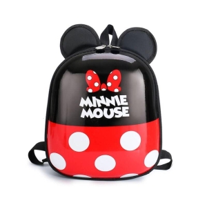 Disney Mickey liten ryggsäck för flickor i svart, vitt och rött