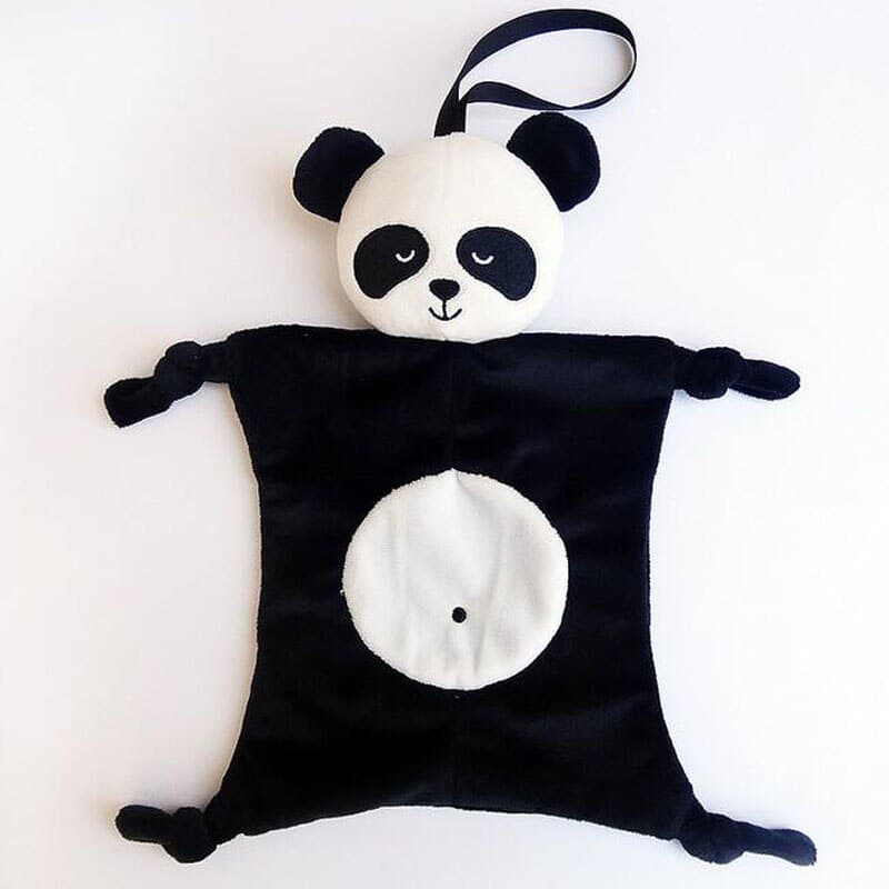 Svartvit panda - gosedjur för flickor