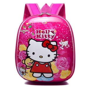 Ryggsäck med Hello Kitty-mönster för moderiktiga rosa flickor