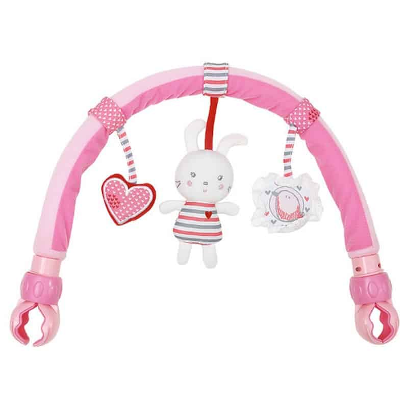 Rosa hängande pedagogisk leksak för små flickor