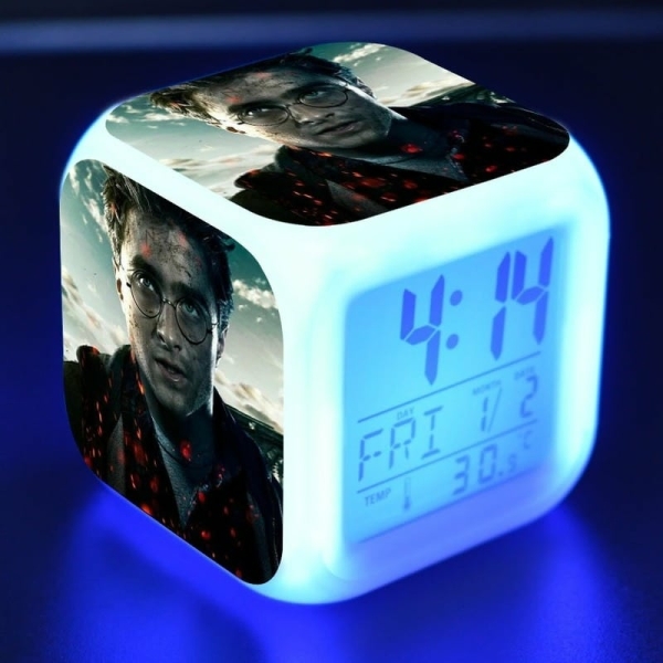 Elektronisk väckarklocka med Harry Potter-dekoration för flickor elektronisk vackarklocka med harry potter dekoration for flickor 2