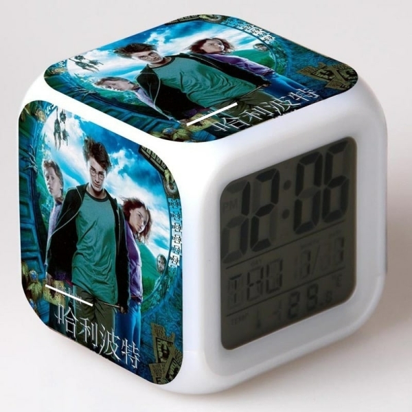 Elektronisk väckarklocka med Harry Potter-dekoration för flickor elektronisk vackarklocka med harry potter dekoration for flickor 4