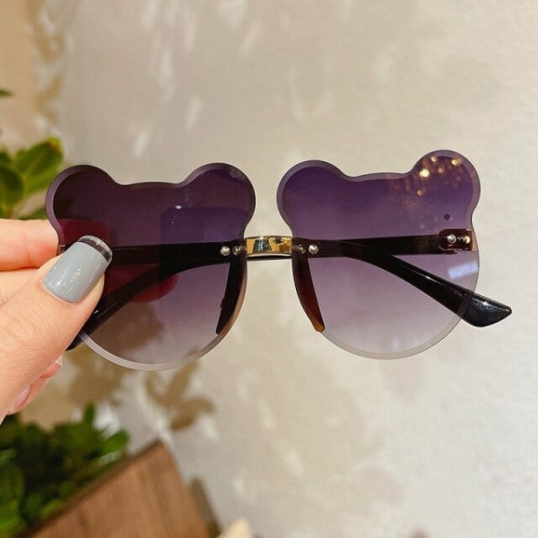 Solglasögon i Musse Pigg-stil för flickor solglasogon i musse pigg stil for flickor ljusviolett