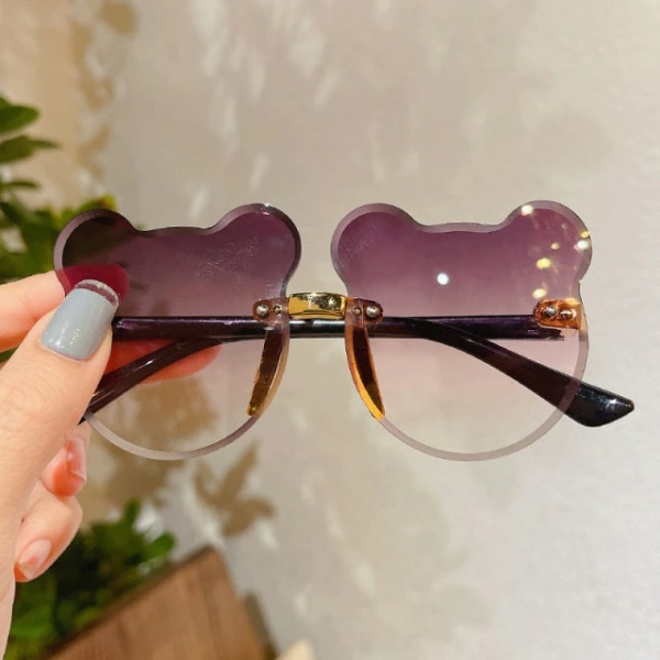 Solglasögon i Musse Pigg-stil för flickor solglasogon i musse pigg stil for flickor violett