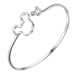 Justerbart armband i koppar med Musse Pigg