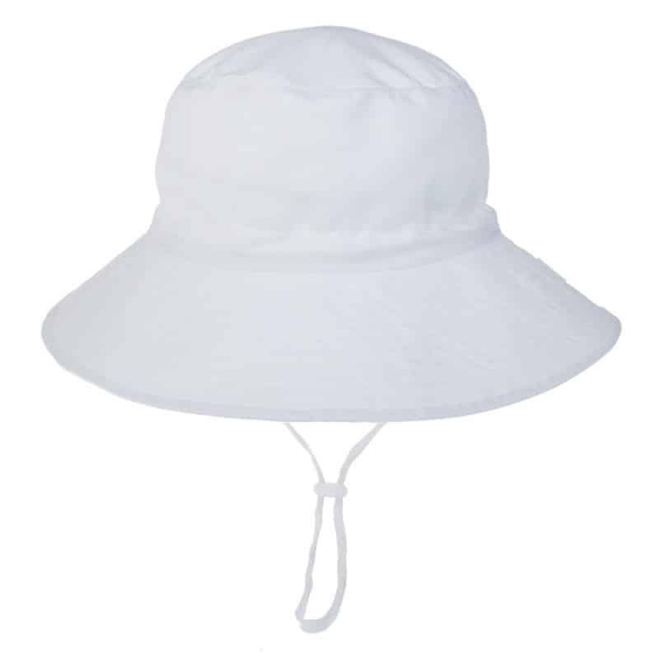 Anti-UV-sommarhatt för små flickor white chapeau de soleil dete pour bebe casqu variants 0