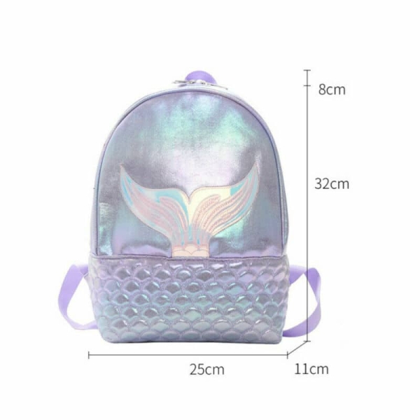Sjöjungfru-ryggsäck för små flickor 45644