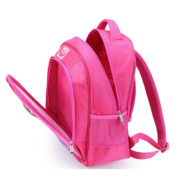 Mirakulös rosa ryggsäck för små flickor sac a dos rose imprime a la mode confor description 0