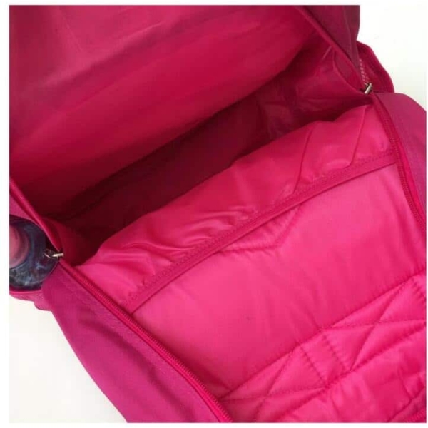 Mirakulös rosa ryggsäck för små flickor sac a dos rose imprime a la mode confor description 5