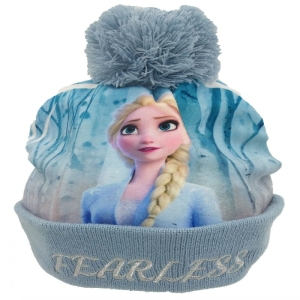 Elsa Snow Queen fleecehatt för moderiktiga flickor