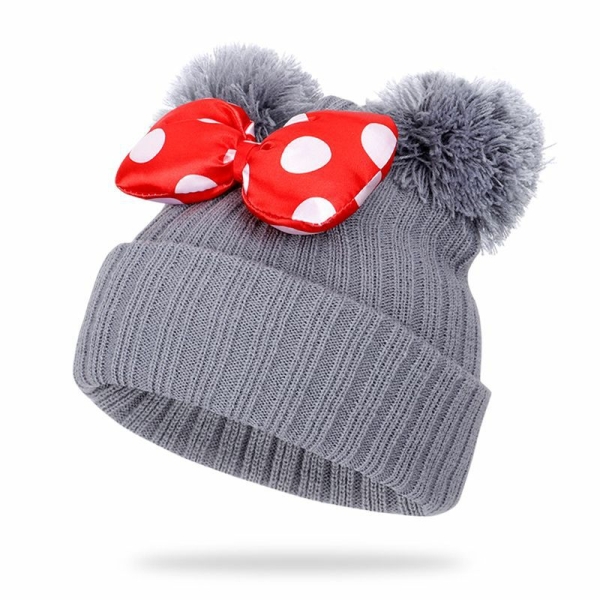 Söt Minnie-hatt med rosett för flickor 50907 qcistg